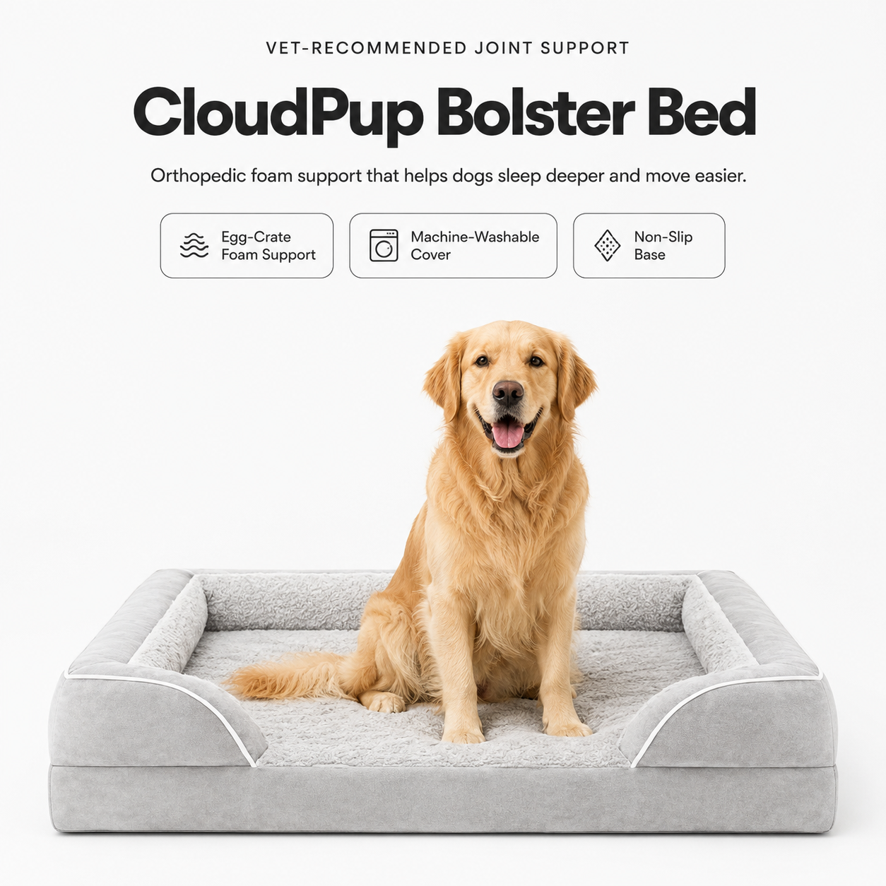 CloudPup Bolster Bed