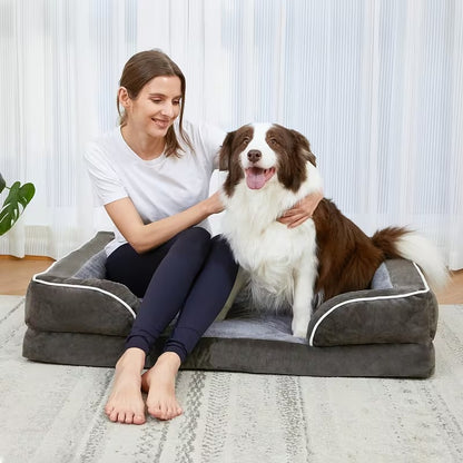 CloudPup Bolster Bed – Orthopedic Foam Support