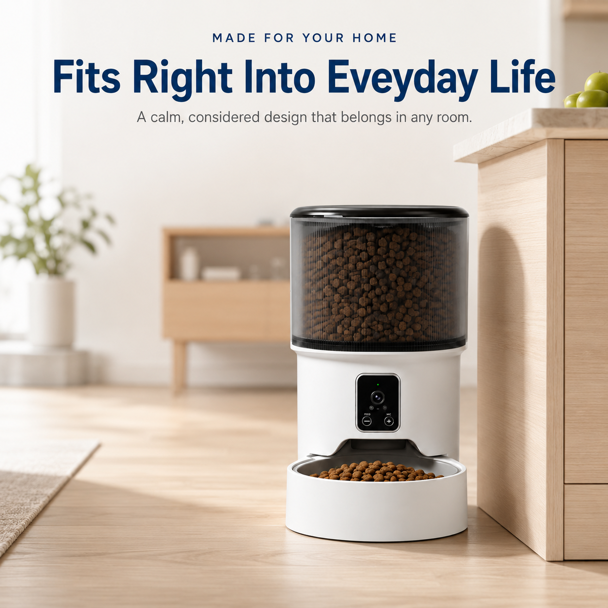 NestFeed – Smart Auto Feeder with Live Camera