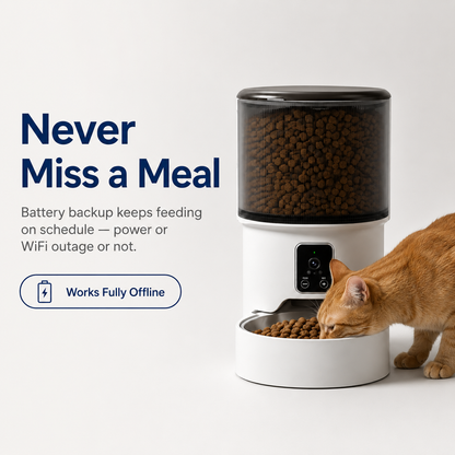 NestFeed – Smart Auto Feeder with Live Camera