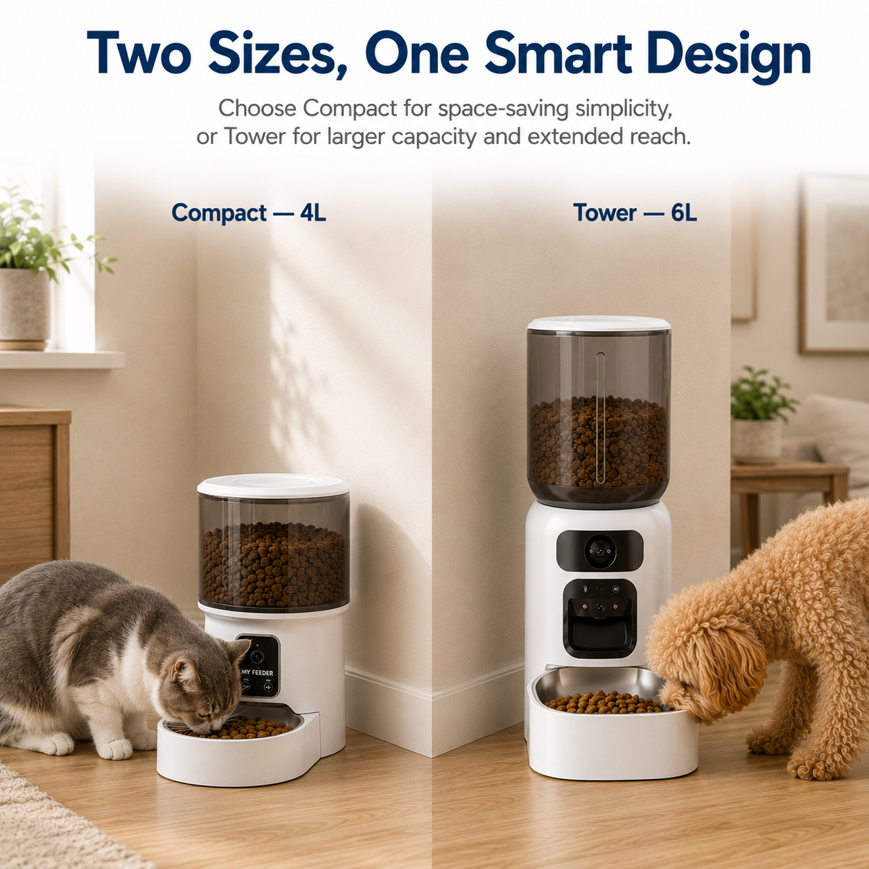 NestFeed – Smart Auto Feeder with Live Camera