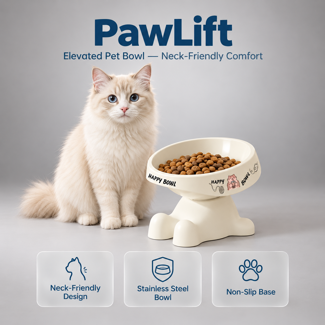 PawLift Elevated Pet Bowl