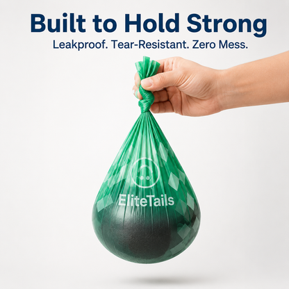 Easy-Tear Dog Poop Bags