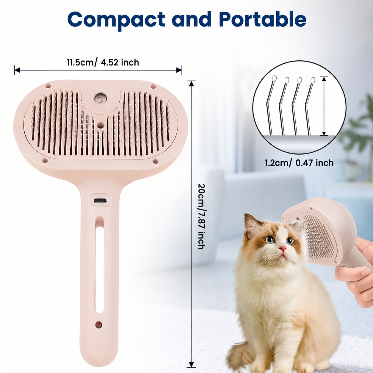 PawMist 3-in-1 Steam Brush