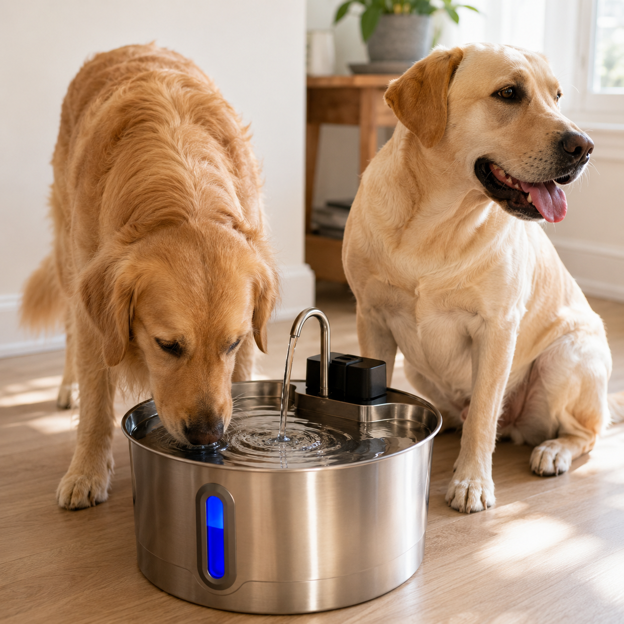 PureSip Flowing Water Fountain for Dogs