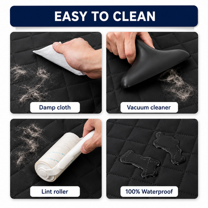 FurFort BackSeat Pro — Waterproof Dog Car Seat Cover