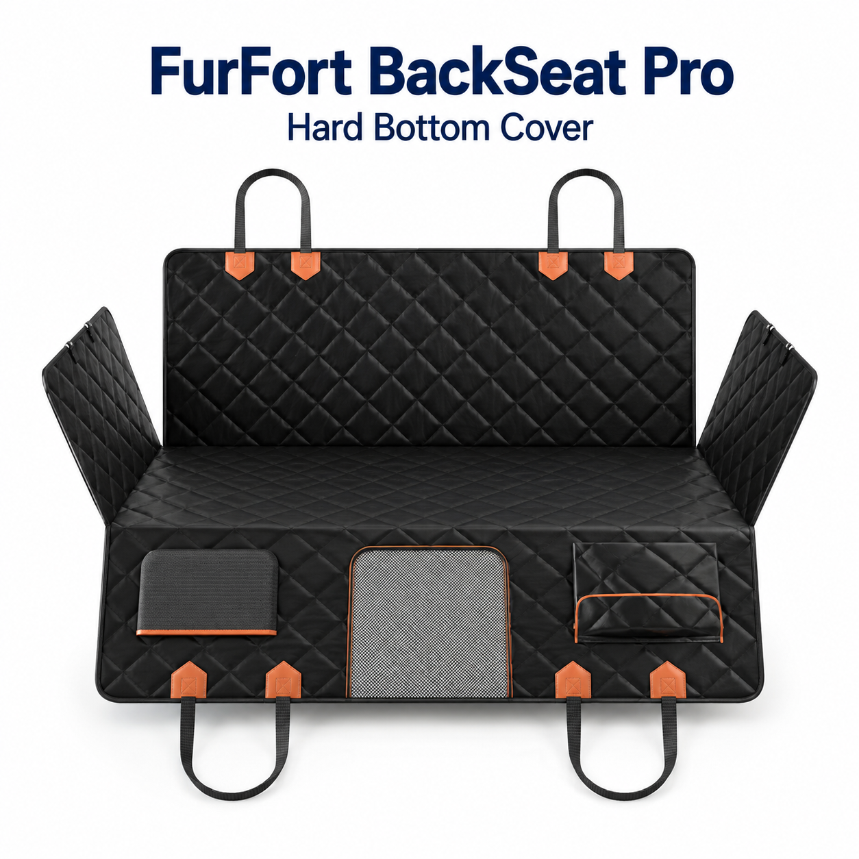 FurFort BackSeat Pro — Waterproof Dog Car Seat Cover