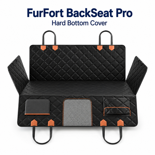 FurFort BackSeat Pro — Waterproof Dog Car Seat Cover