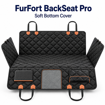 FurFort BackSeat Pro — Waterproof Dog Car Seat Cover