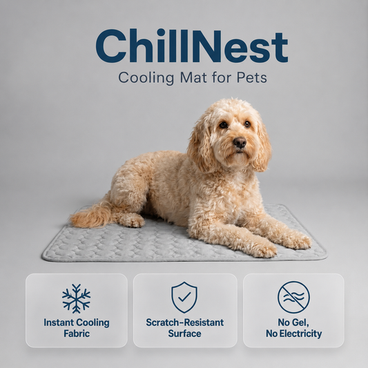 ChillNest Cooling Mat for Pets