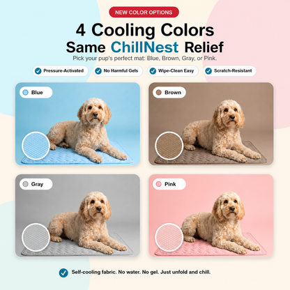 ChillNest Cooling Mat for Pets