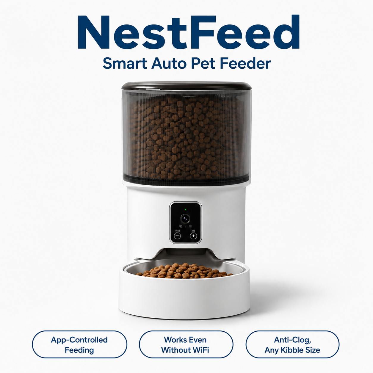 NestFeed – Smart Auto Pet Feeder