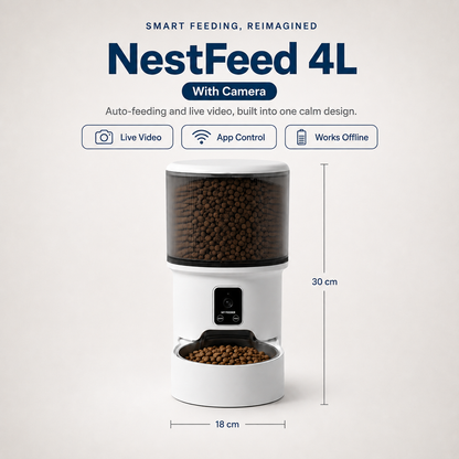 NestFeed – Smart Auto Pet Feeder