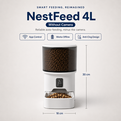 NestFeed – Smart Auto Pet Feeder