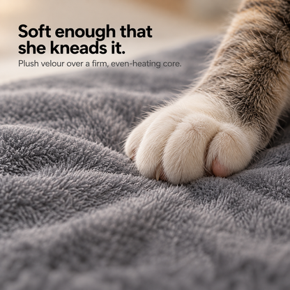 EmberNest Heated Cat Pad – Adjustable Warmth