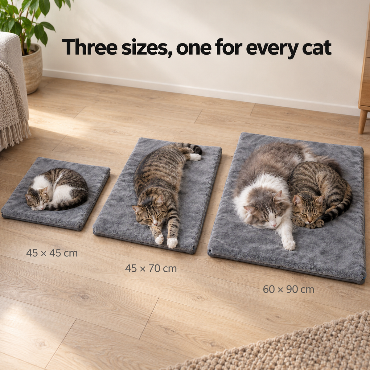 EmberNest Heated Cat Pad – Adjustable Warmth