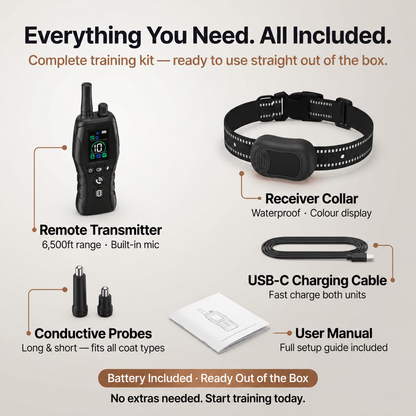 PawGuard Dog Training Collar with Remote