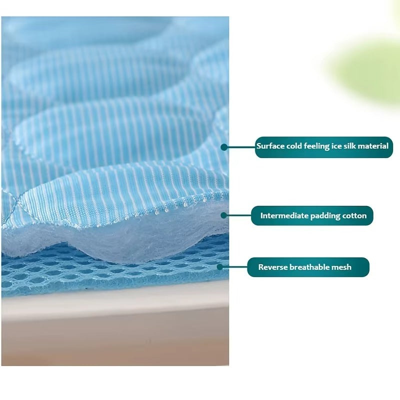 ChillNest Cooling Mat for Dogs & Cats | Self-Cooling Pet Bed Pad