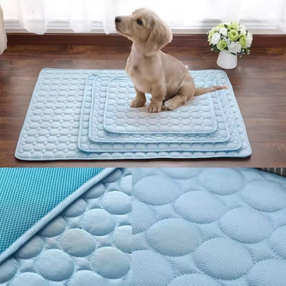 ChillNest Cooling Mat for Dogs & Cats | Self-Cooling Pet Bed Pad