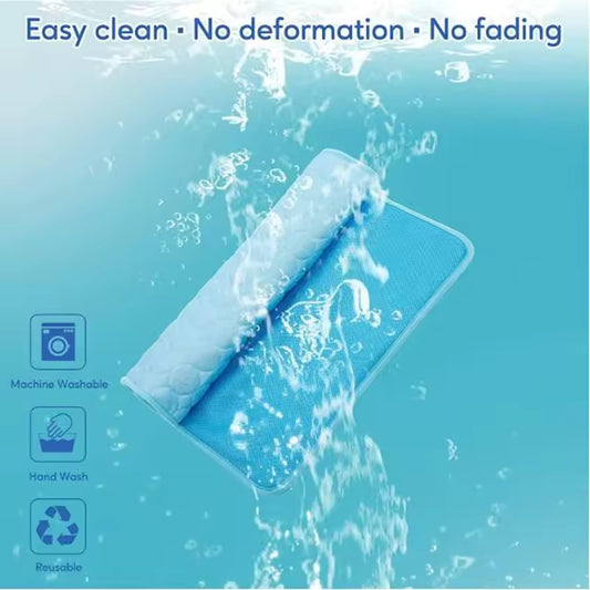 ChillNest Cooling Mat for Dogs & Cats | Self-Cooling Pet Bed Pad