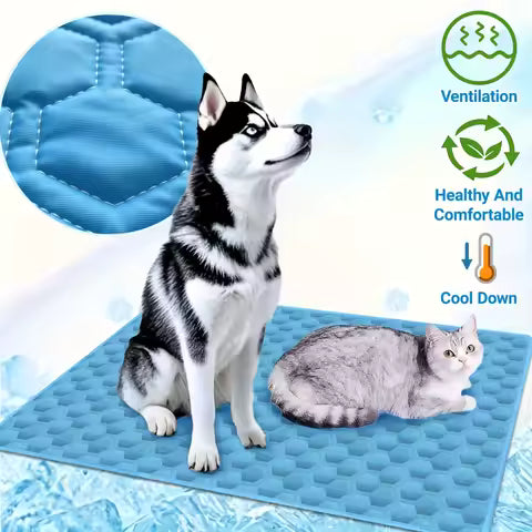 ChillNest Cooling Mat for Dogs & Cats | Self-Cooling Pet Bed Pad