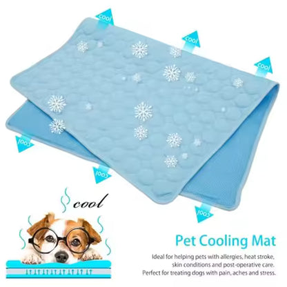 ChillNest Cooling Mat for Dogs & Cats | Self-Cooling Pet Bed Pad